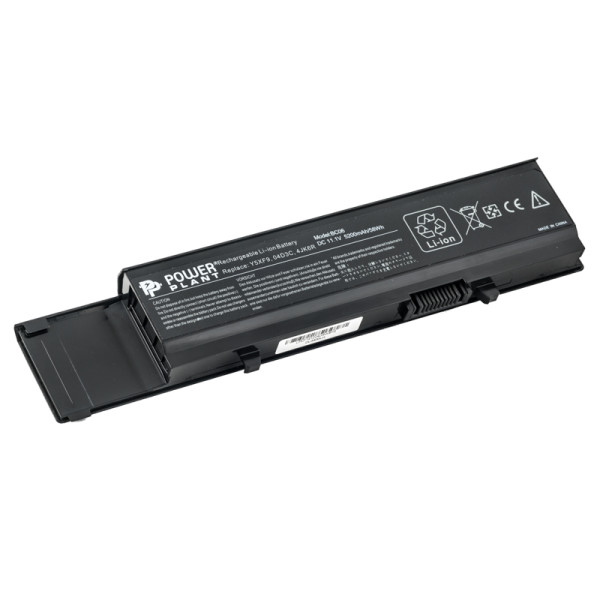 Акумулятор PowerPlant для ноутбуків Dell Vostro 3400 (7FJ92, DL3400LH) 11,1 В 5200 мА·ч